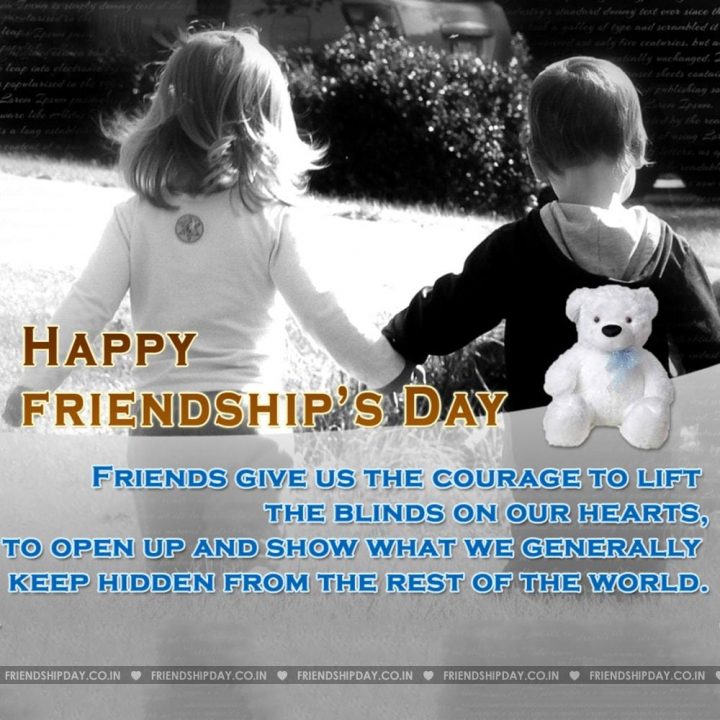 When is frendship day