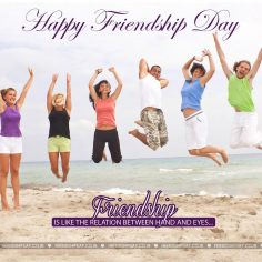 Happy friendship day to you