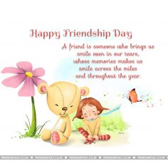 what is friendship day history