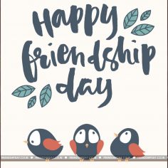 Cute friendship day